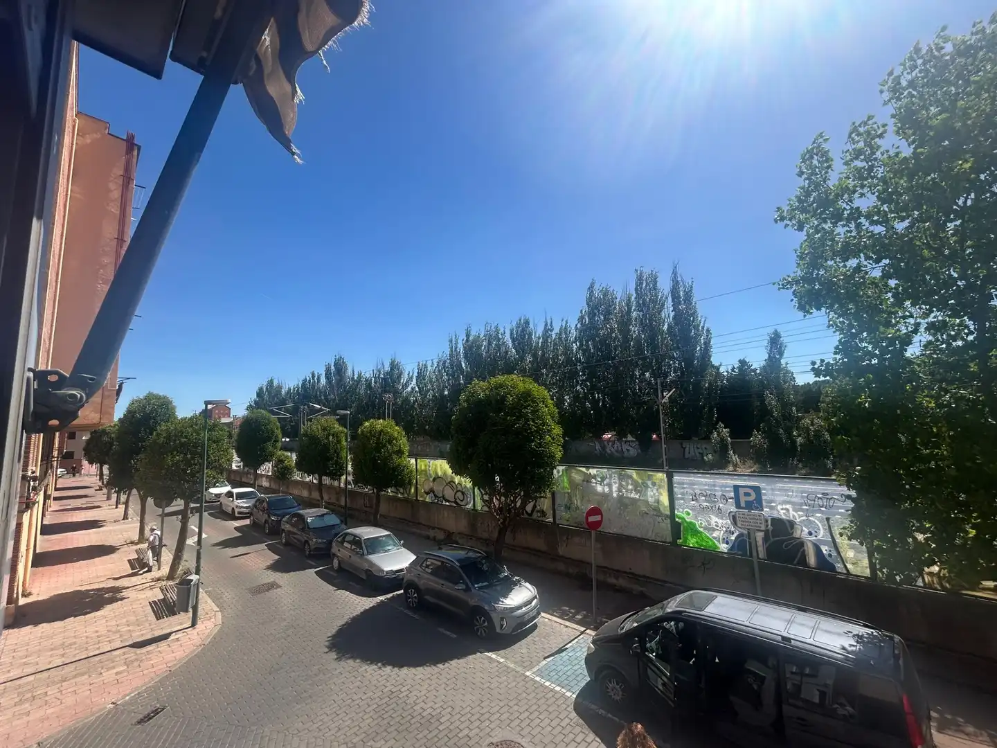 Parking of Flat for sale in Valladolid  with Heating and Storage room