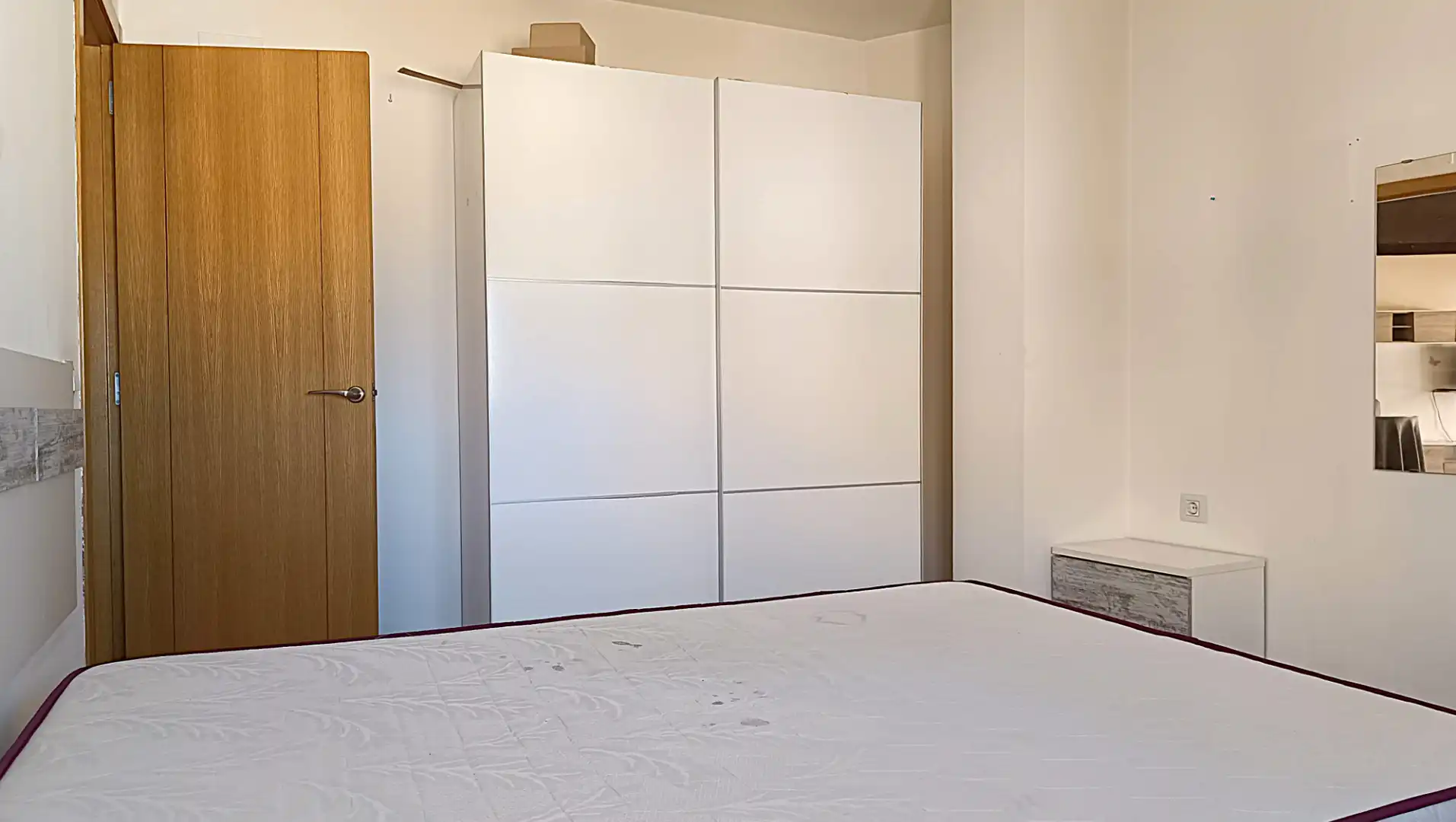 Bedroom of Flat for sale in Mancha Real  with Air Conditioner, Heating and Parquet flooring