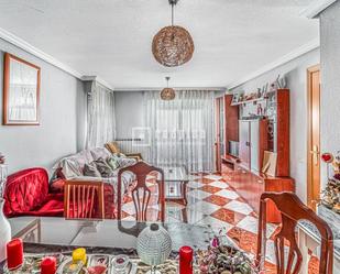 Living room of Flat for sale in  Madrid Capital  with Heating and Terrace