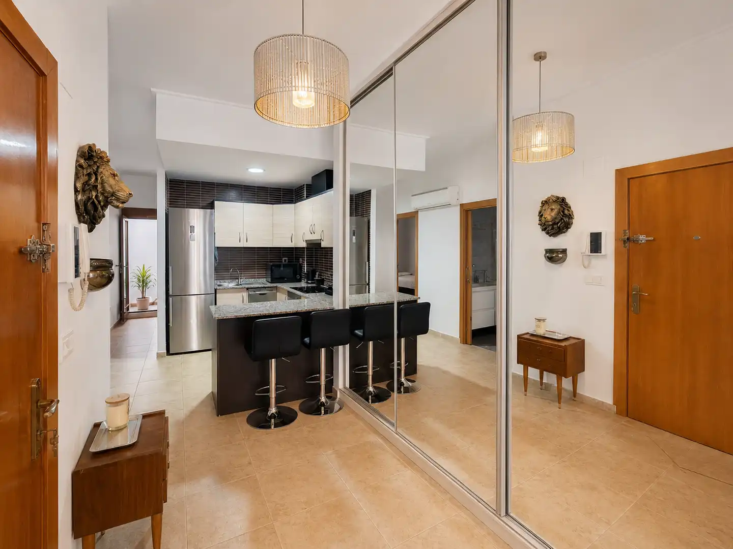 Cuina de Apartament en venda en Alicante / Alacant amb Aire condicionat, Calefacció i Terrassa