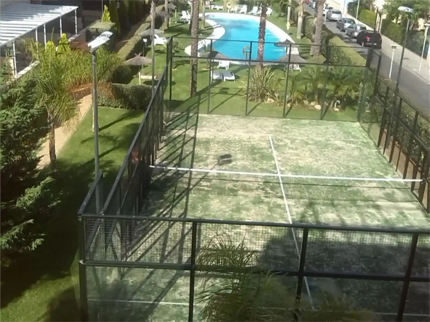 Garten von Wohnung zur Miete in La Antilla mit Klimaanlage, Privatgarten und Parkett