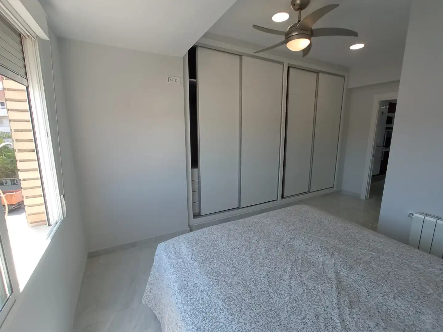 Bedroom of Flat for rent in Murcia  with Air Conditioner, Heating and Furnished