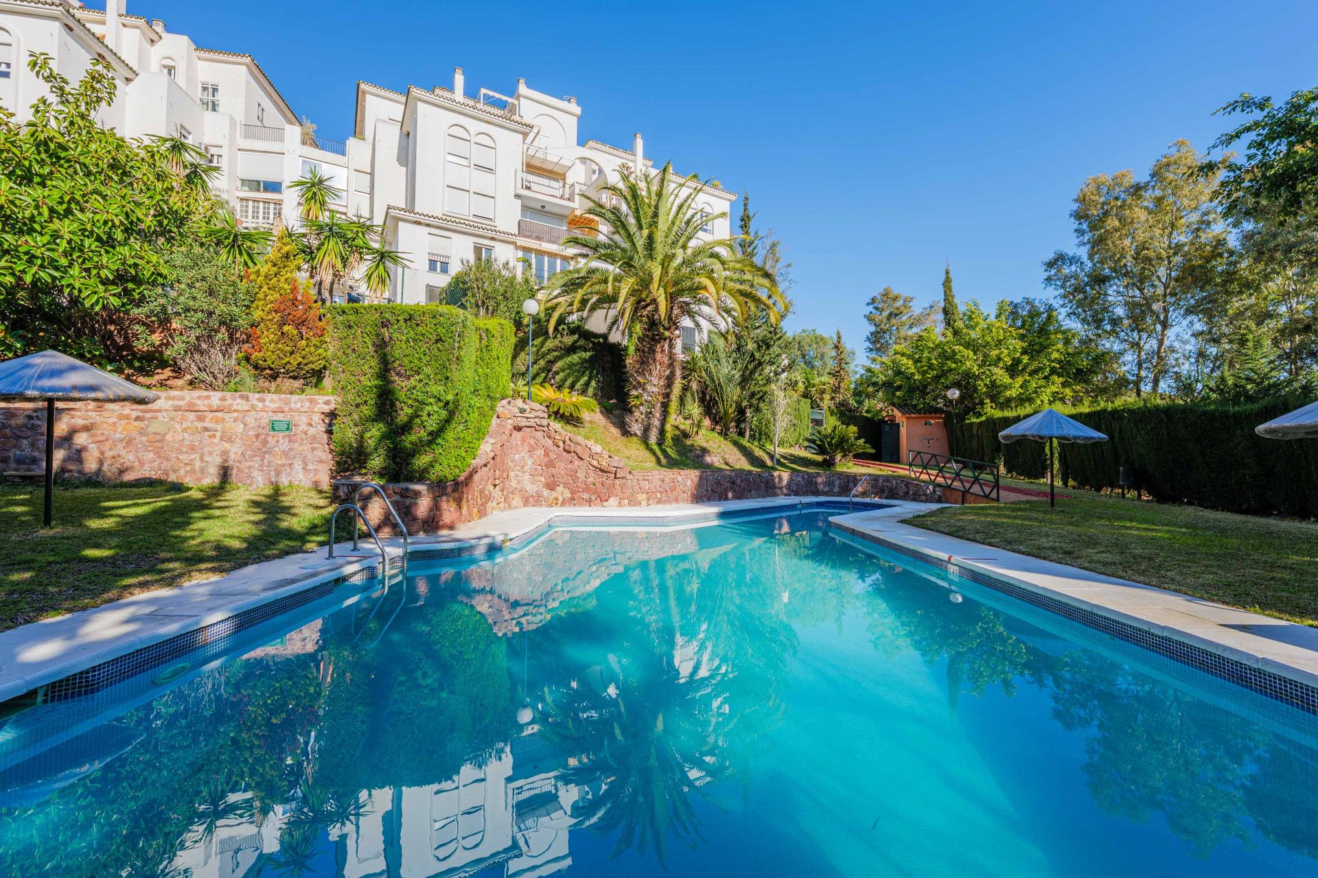 Garden of Attic for sale in Málaga Capital  with Private garden, Terrace and Swimming Pool