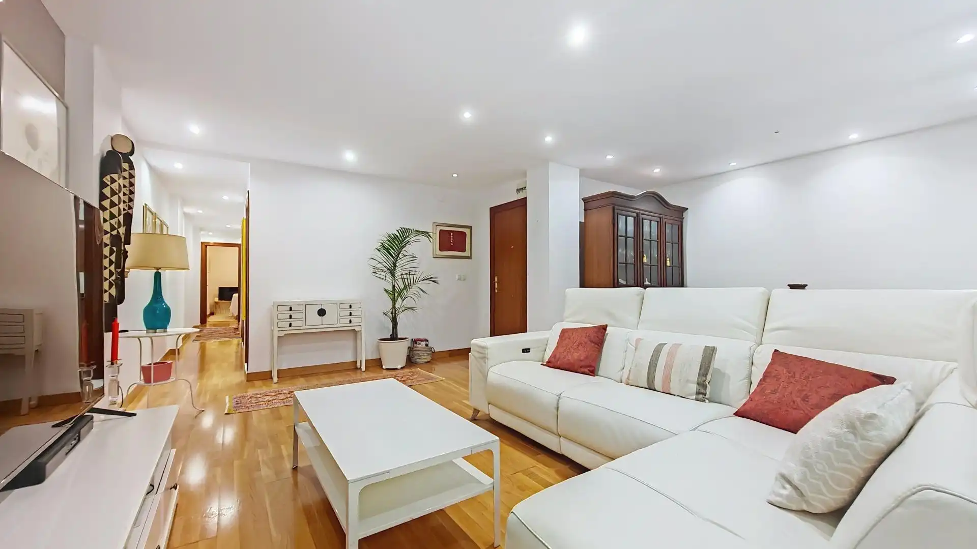 Sala d'estar de Pis en venda en Gijón  amb Calefacció