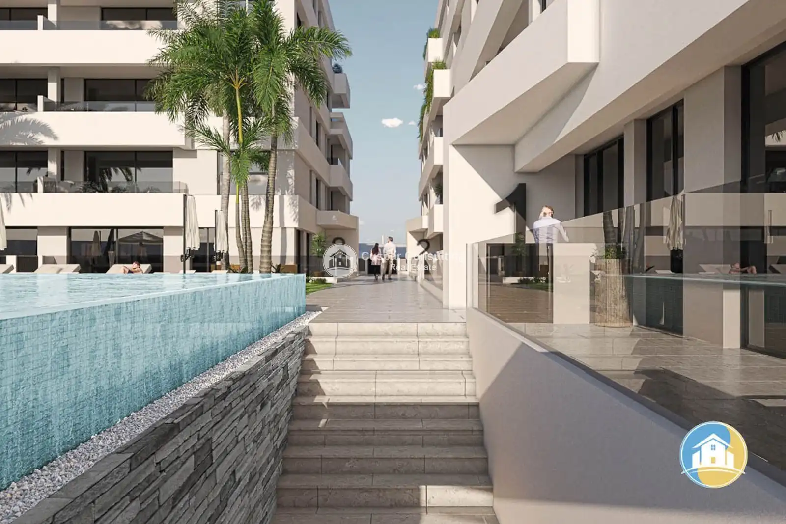 Vista exterior de Apartamento en venta en San Pedro del Pinatar con Aire acondicionado, Calefacción y Terraza