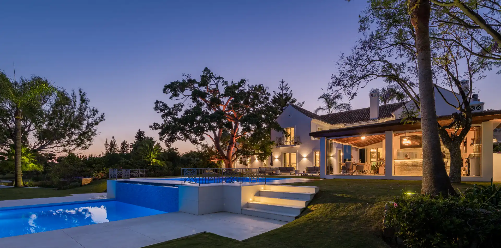 Jardín de Casa o chalet en venta en Marbella con Aire acondicionado, Jardín privado y Terraza