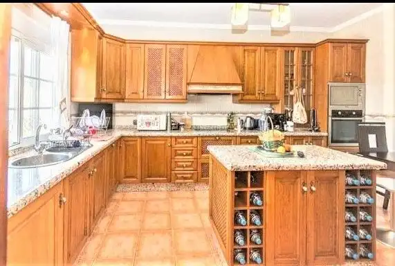 Cocina de Finca rústica en venta en Mijas con Piscina