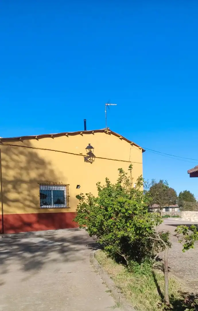 Vista exterior de Finca rústica en venta en San Cebrián de Campos con Calefacción, Trastero y Amueblado
