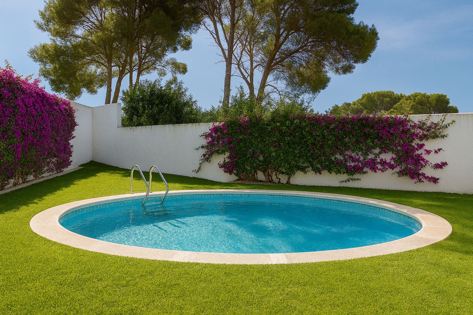 Piscina de Casa adosada en venda en Begur amb Aire condicionat, Calefacció i Jardí privat