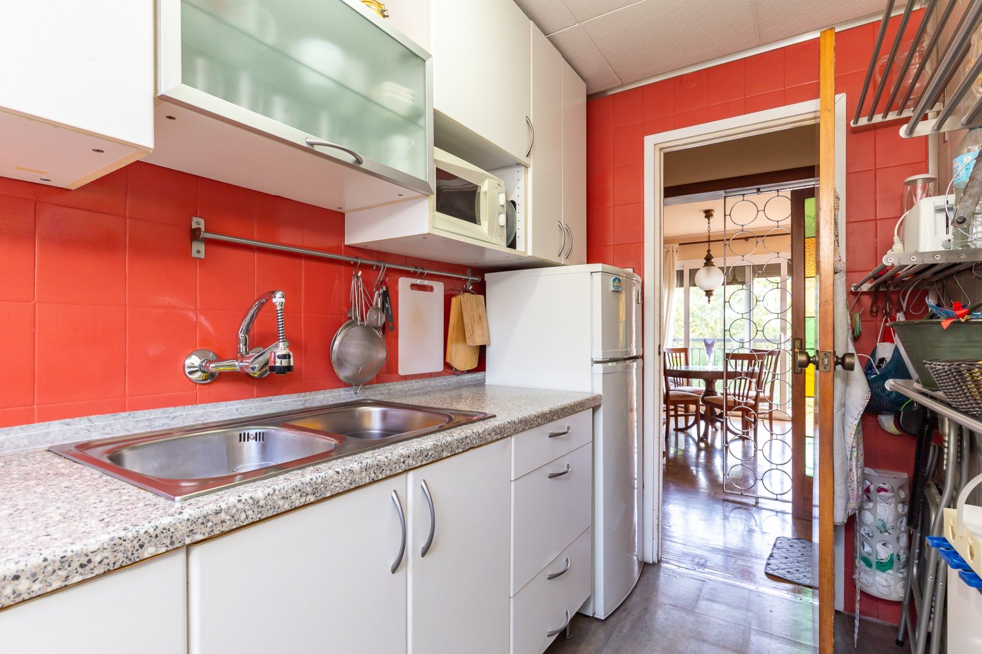 Cocina de Piso en venta en  Barcelona Capital con Aire acondicionado, Calefacción y Balcón