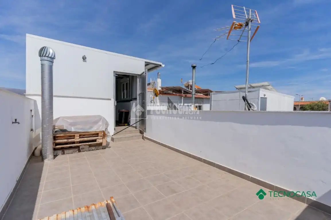 Terraza de Casa adosada en venta en Vícar con Aire acondicionado y Trastero