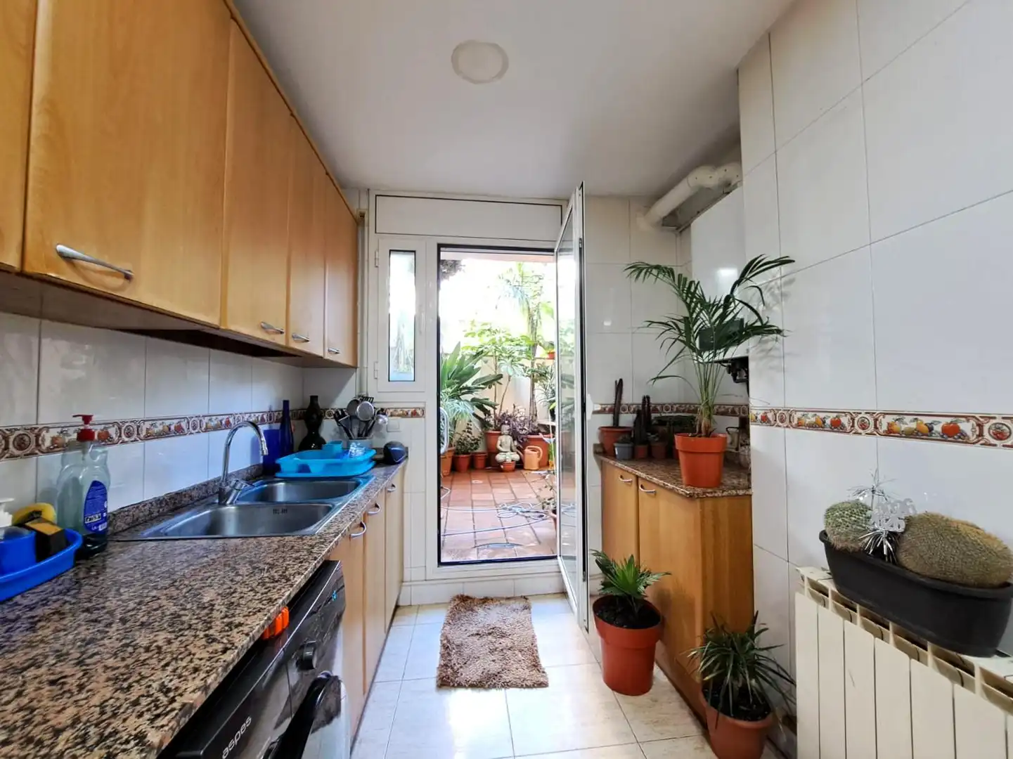 Cocina de Planta baja en venta en Olesa de Montserrat con Aire acondicionado, Calefacción y Terraza