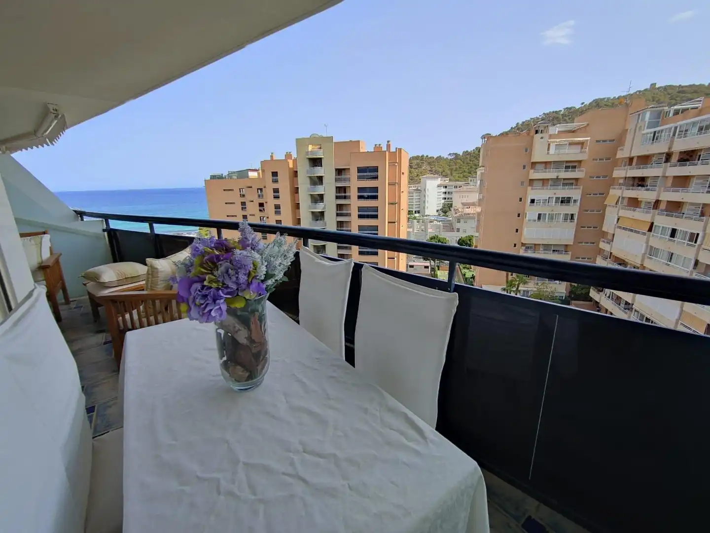 Terrassa de Apartament en venda en Oria amb Aire condicionat, Jardí privat i Terrassa