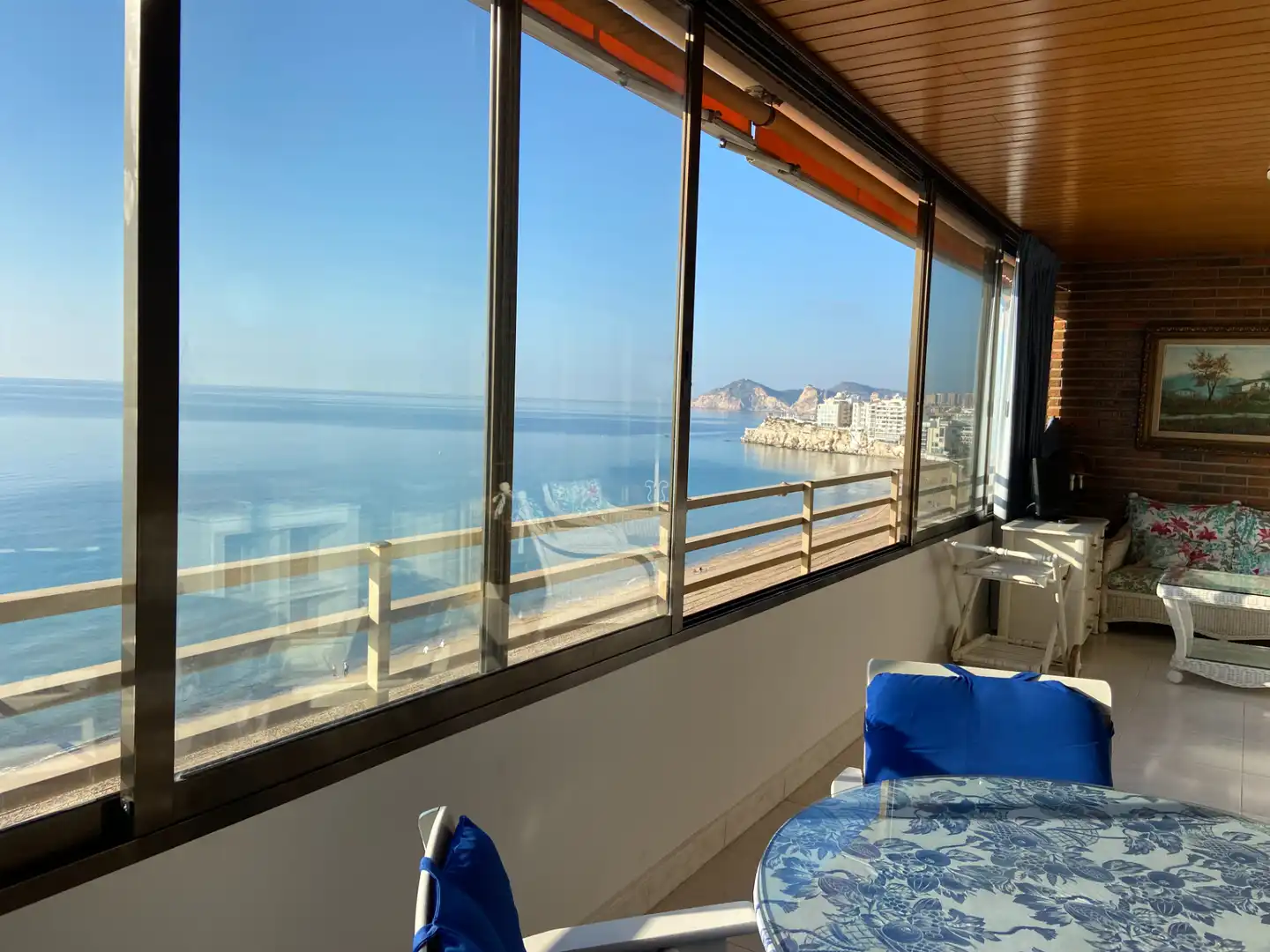 Balcony of Flat for rent in Benidorm  with Heating, Parquet flooring and Terrace
