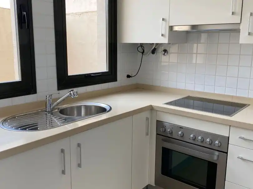 Kitchen of Flat for sale in  Murcia Capital  with Air Conditioner and Terrace