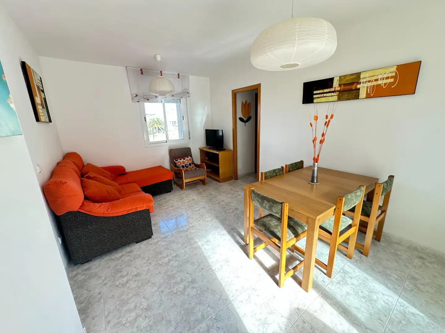 Wohnzimmer von Wohnungen zum Verkauf in Torredembarra mit Privatgarten, Terrasse und Balkon