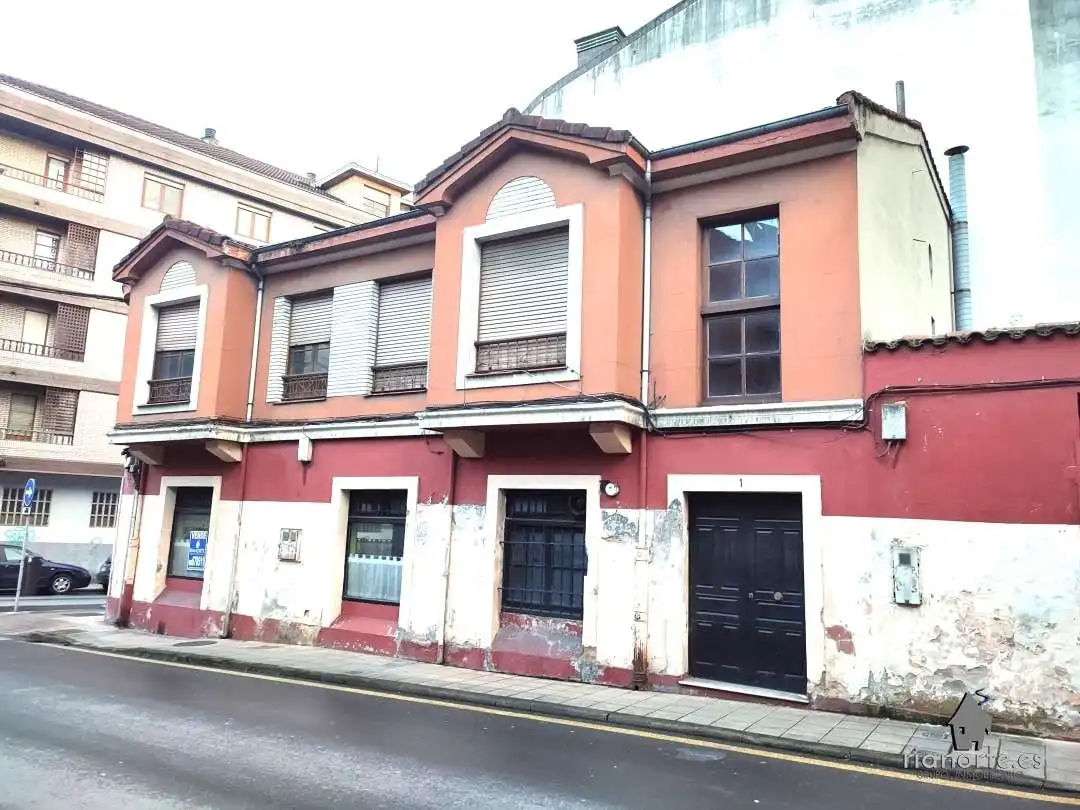 Exterior view of Houses for sale in Langreo  with Terrace and Storage room