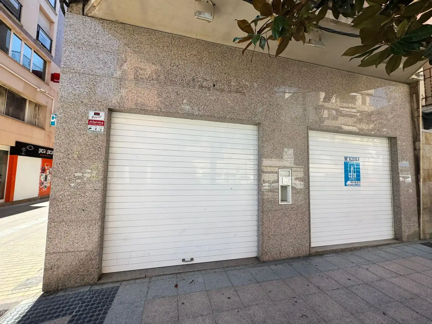 Aparcament de Local de lloguer en Binéfar amb Aire condicionat