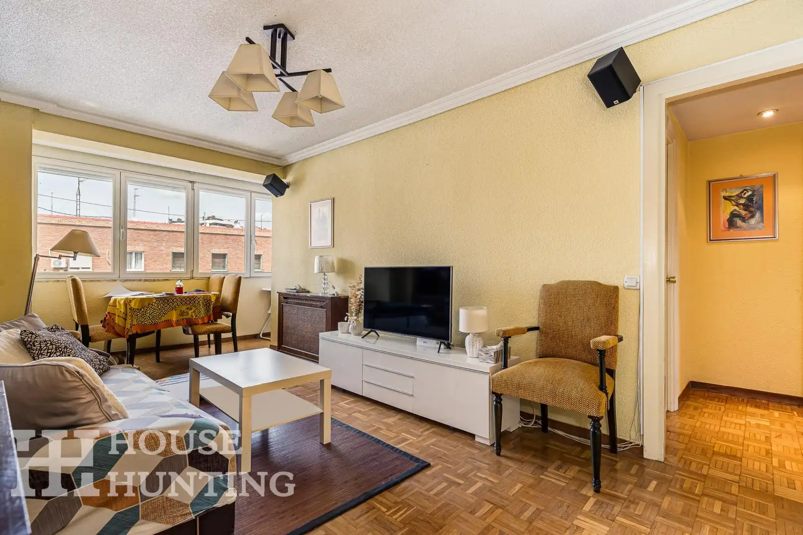 Sala de estar de Piso en venta en Madrid con Aire acondicionado, Calefacción y Parquet