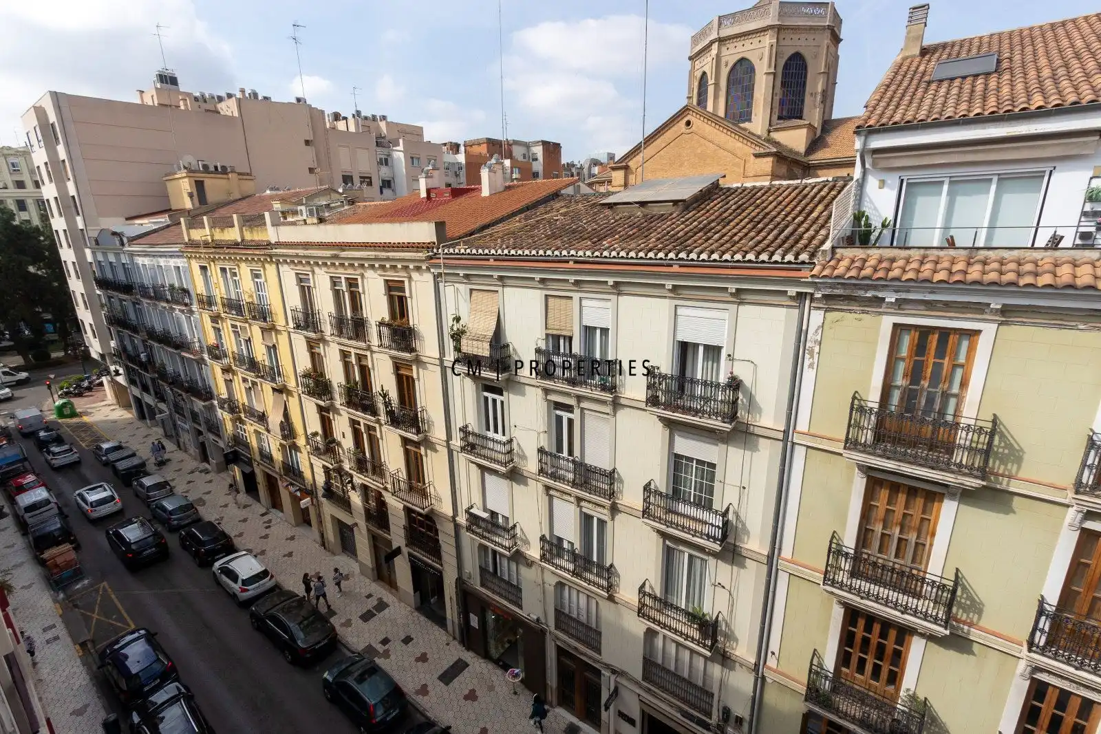 Vista exterior de Pis de lloguer en Valencia amb Aire condicionat, Calefacció i Moblat