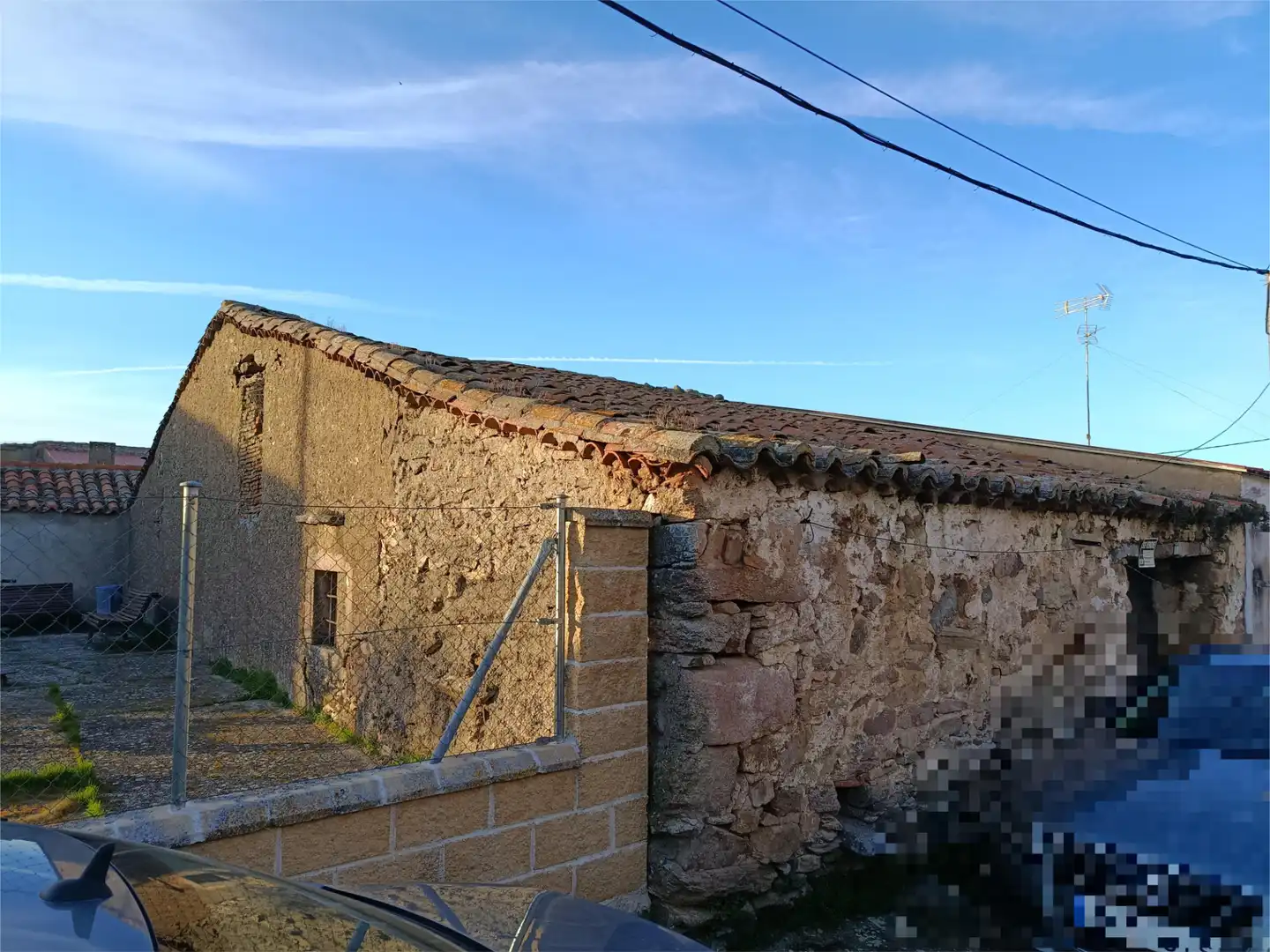 Vista exterior de Finca rústica en venda en Santa María de Sando