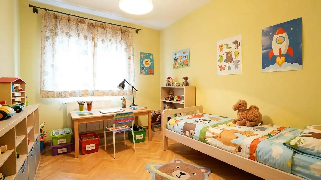 Schlafzimmer von Wohnung zum Verkauf in Madrid mit Heizung, Abstellraum und Gemeinschaftspool