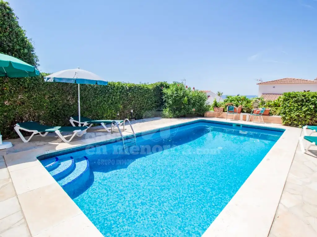 Swimming pool of Houses for sale in Son Bou - Sant Jaume