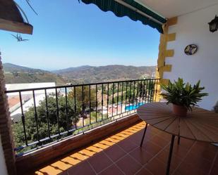 Terrassa de Apartament en venda en Cómpeta amb Balcó