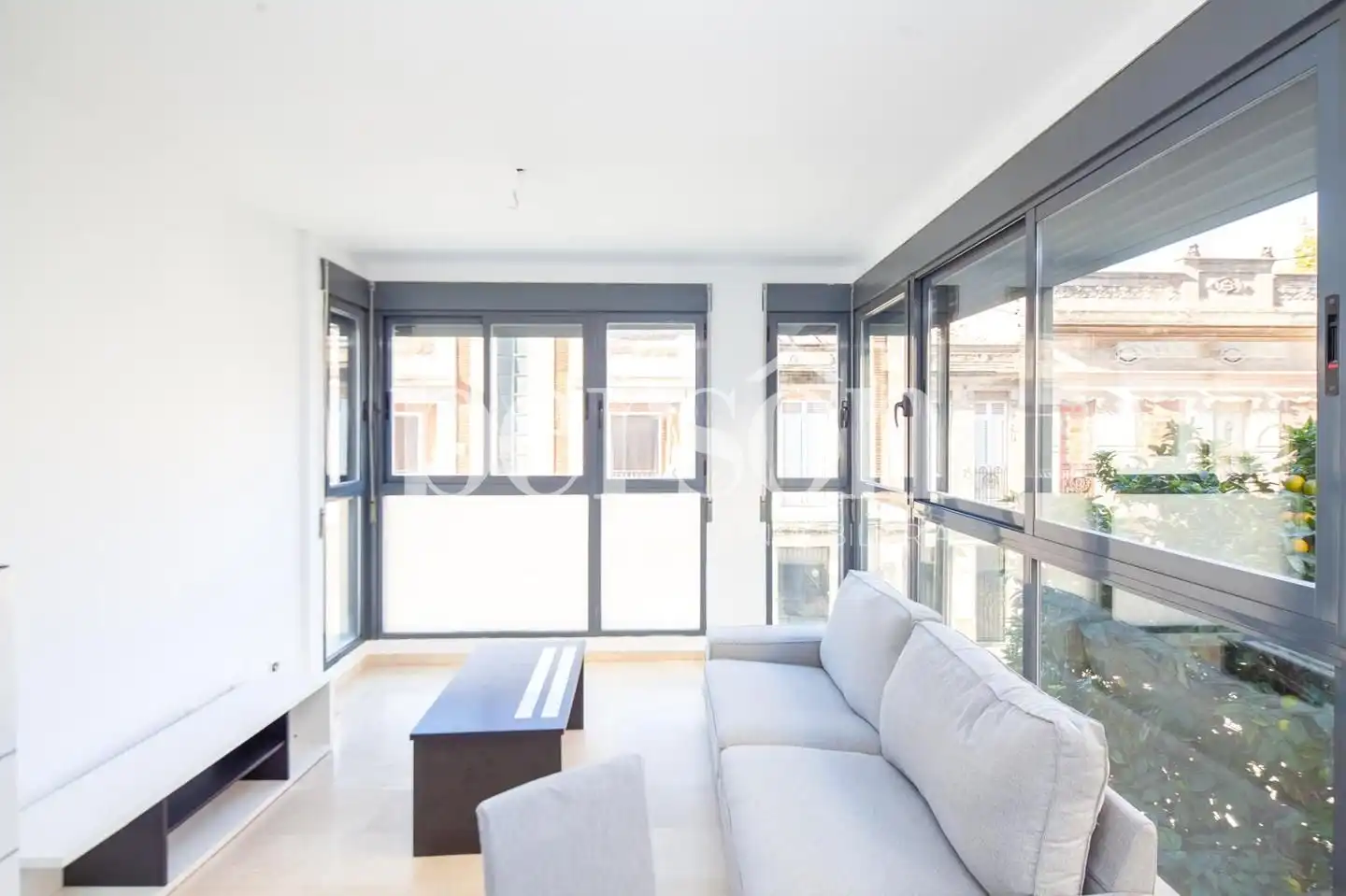 Sala de estar de Piso de alquiler en Valencia con Aire acondicionado y Amueblado