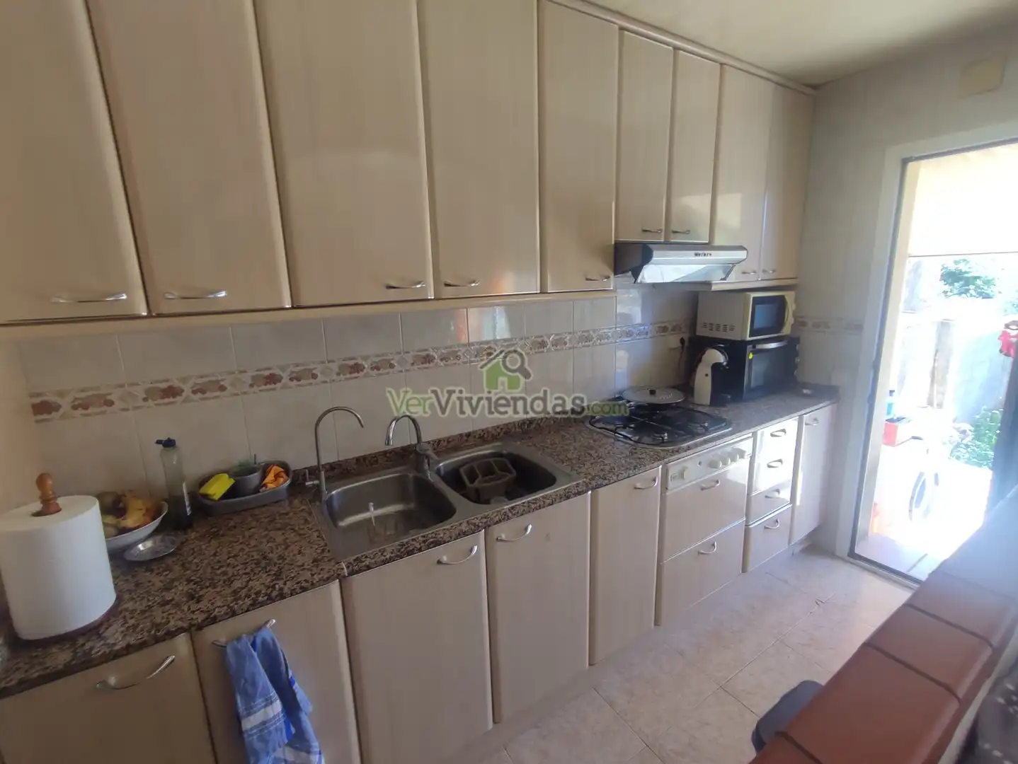 Cuina de Casa adosada en venda en Piera amb Jardí privat, Terrassa i Balcó