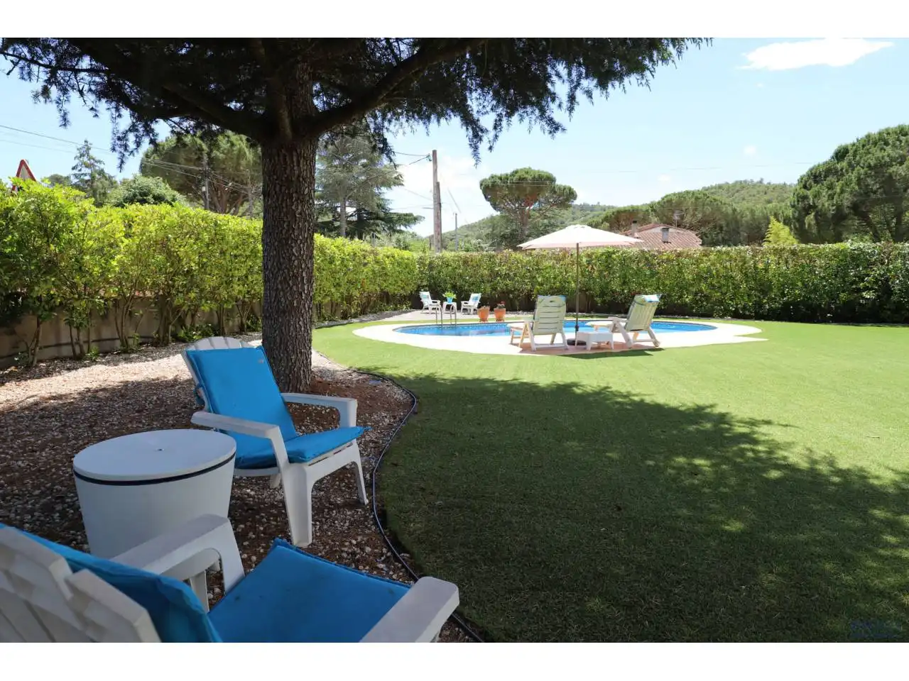 Garden of Houses for sale in Caldes de Malavella  with Heating, Private garden and Terrace