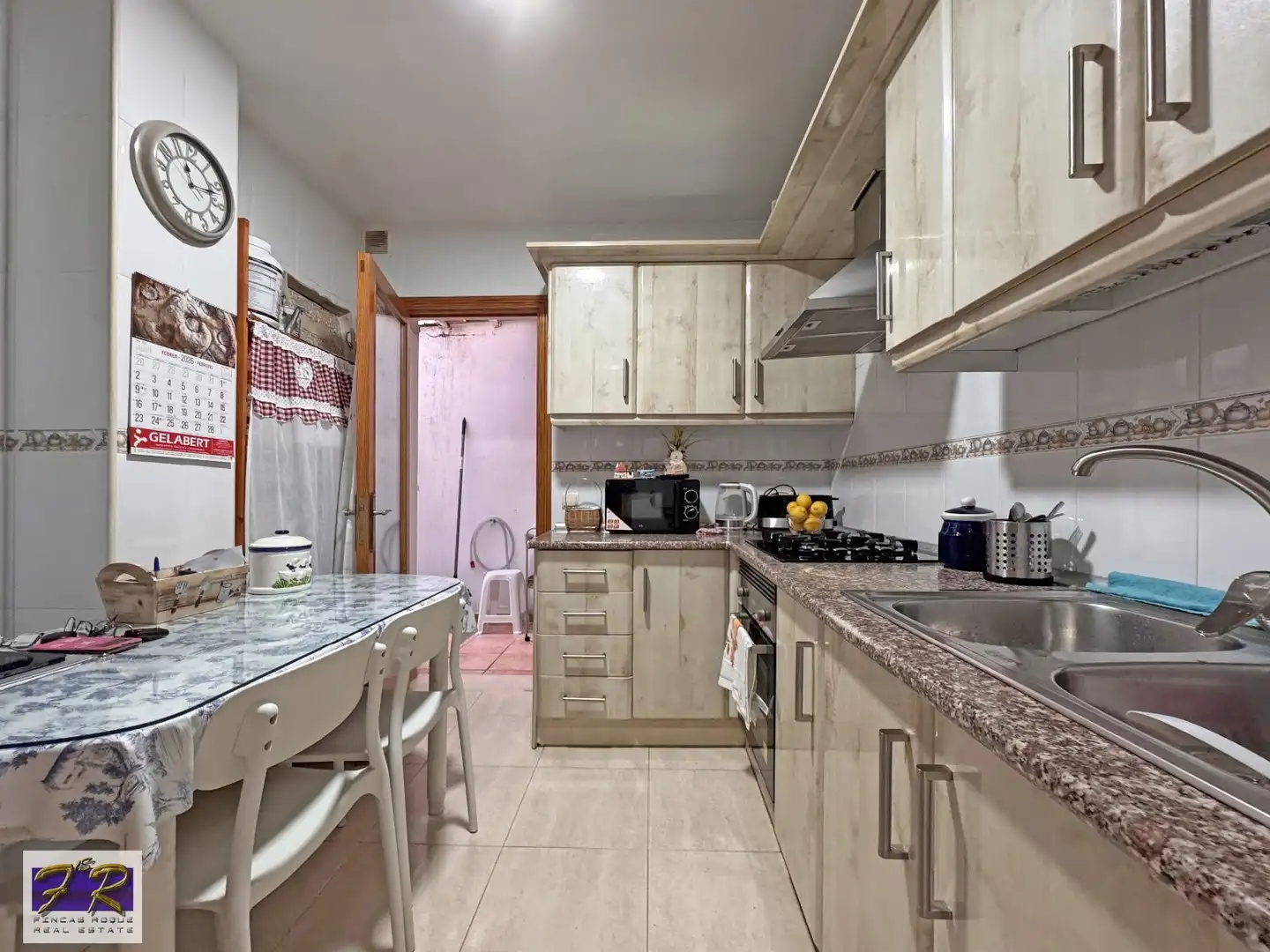 Küche von Wohnung zum Verkauf in Santa Margalida mit Klimaanlage, Heizung und Terrasse