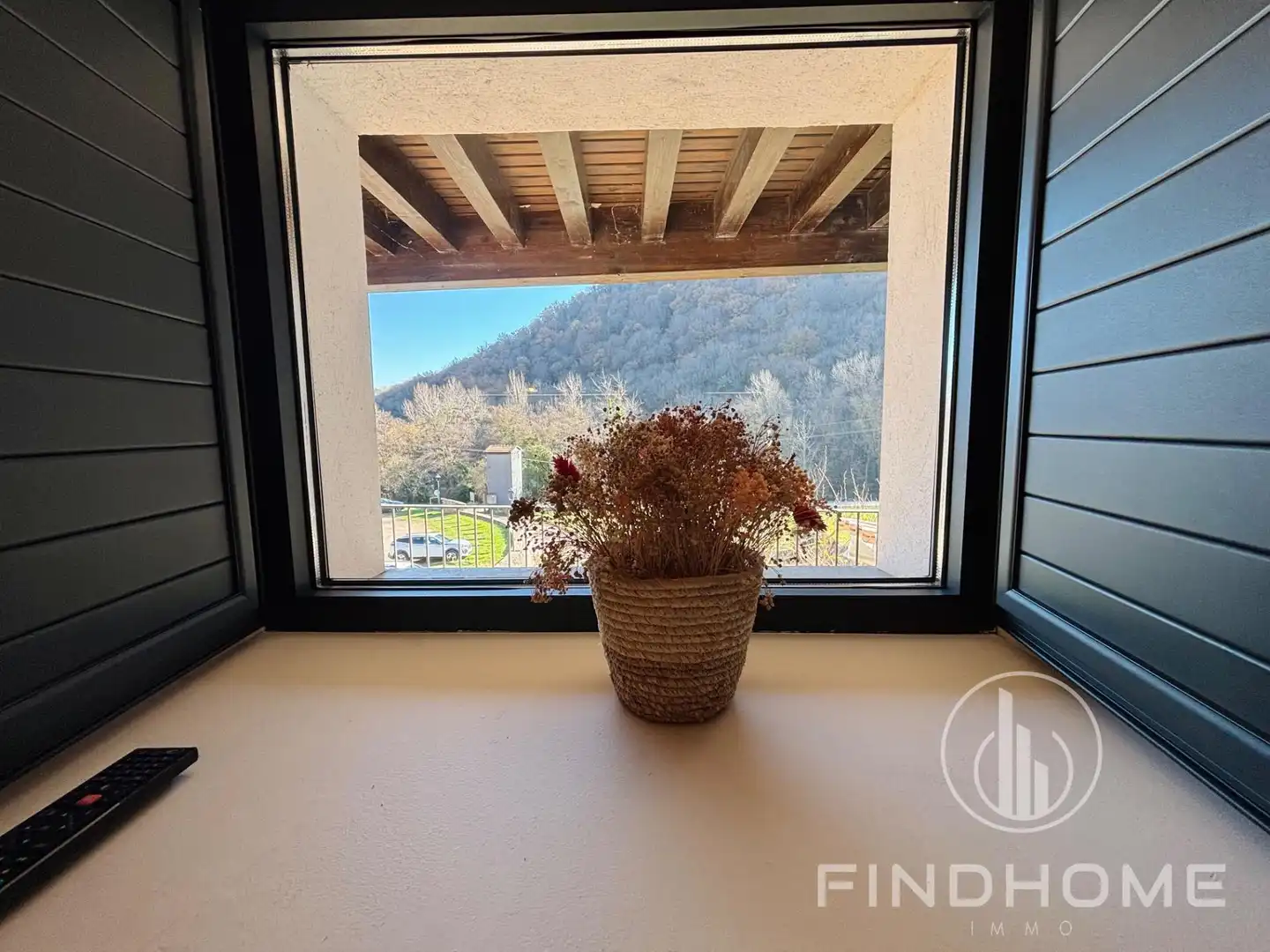 Balcony of Country homes for sale in Les Preses  with Air Conditioner, Private garden and Terrace
