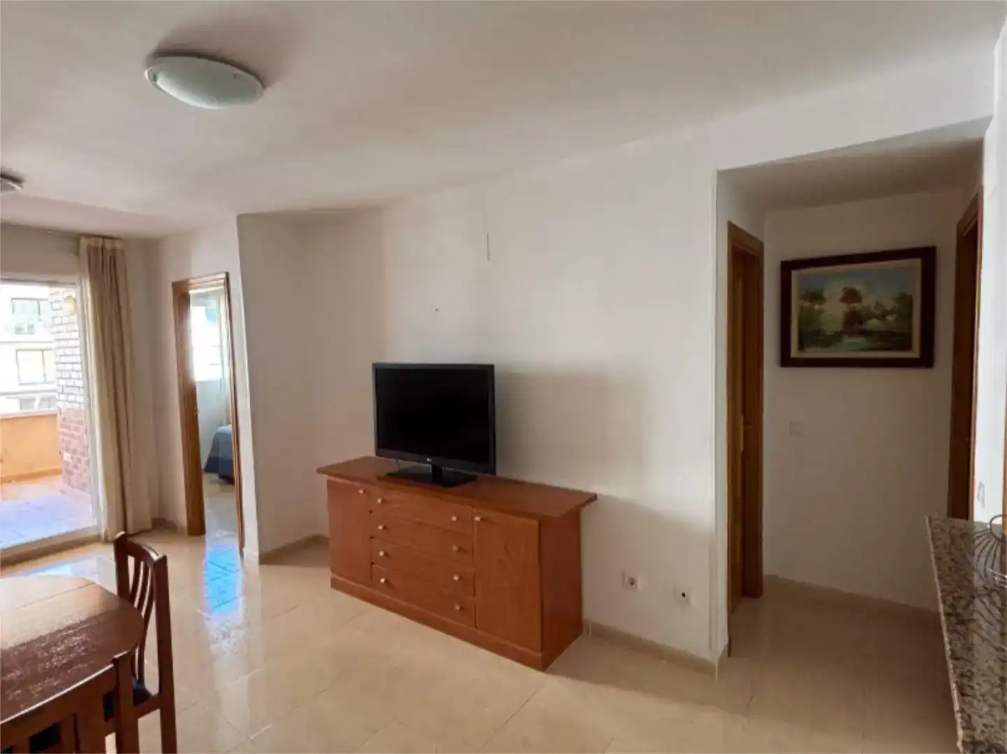 Sala d'estar de Pis en venda en Oropesa del Mar / Orpesa amb Aire condicionat, Jardí privat i Piscina