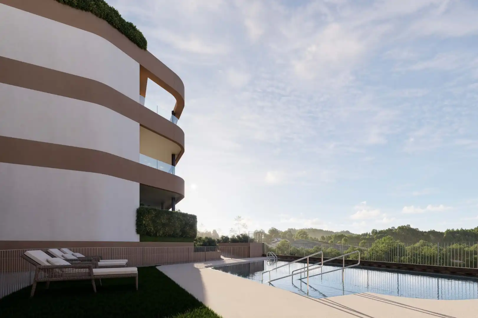 Piscina de Planta baja en venta en Estepona con Aire acondicionado, Jardín privado y Terraza