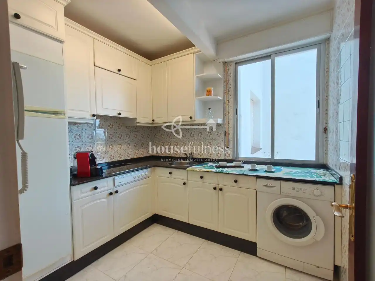 Kitchen of Flat for sale in Cabanas  with Heating, Terrace and Storage room