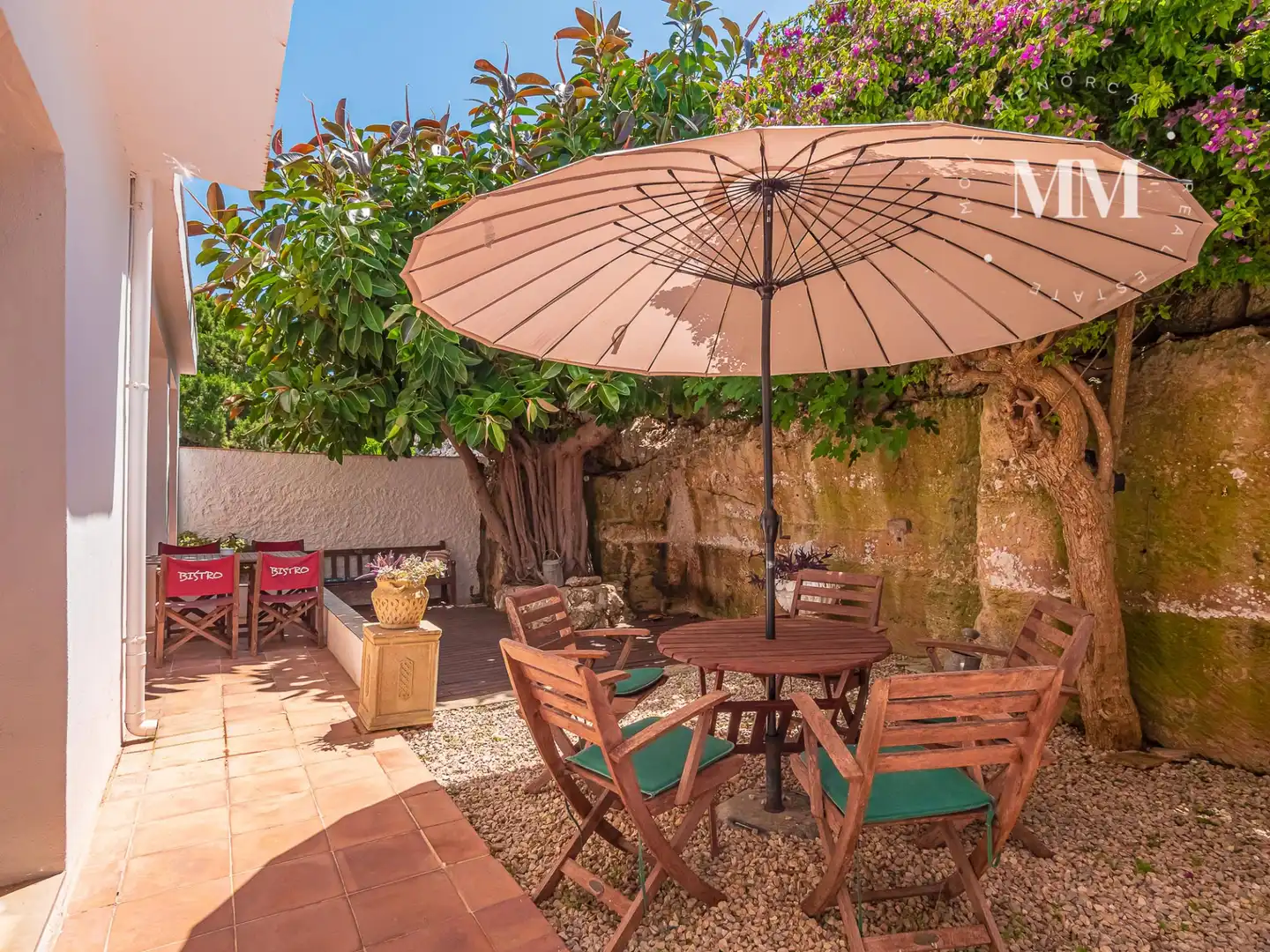 Terrassa de Casa o xalet en venda en Es Castell amb Aire condicionat, Calefacció i Jardí privat