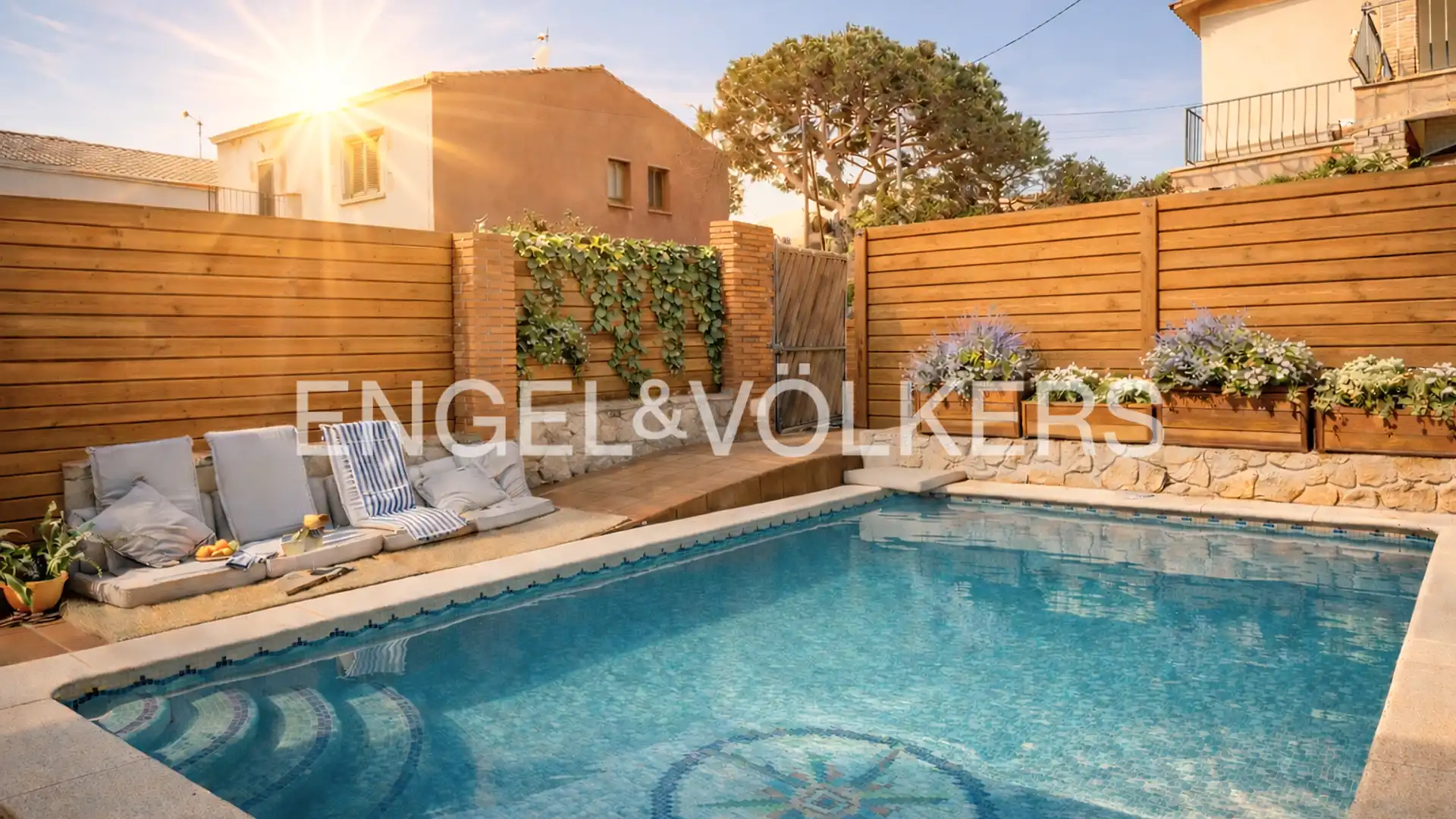 Piscina de Casa o chalet en venta en Premià de Mar con Aire acondicionado, Calefacción y Jardín privado