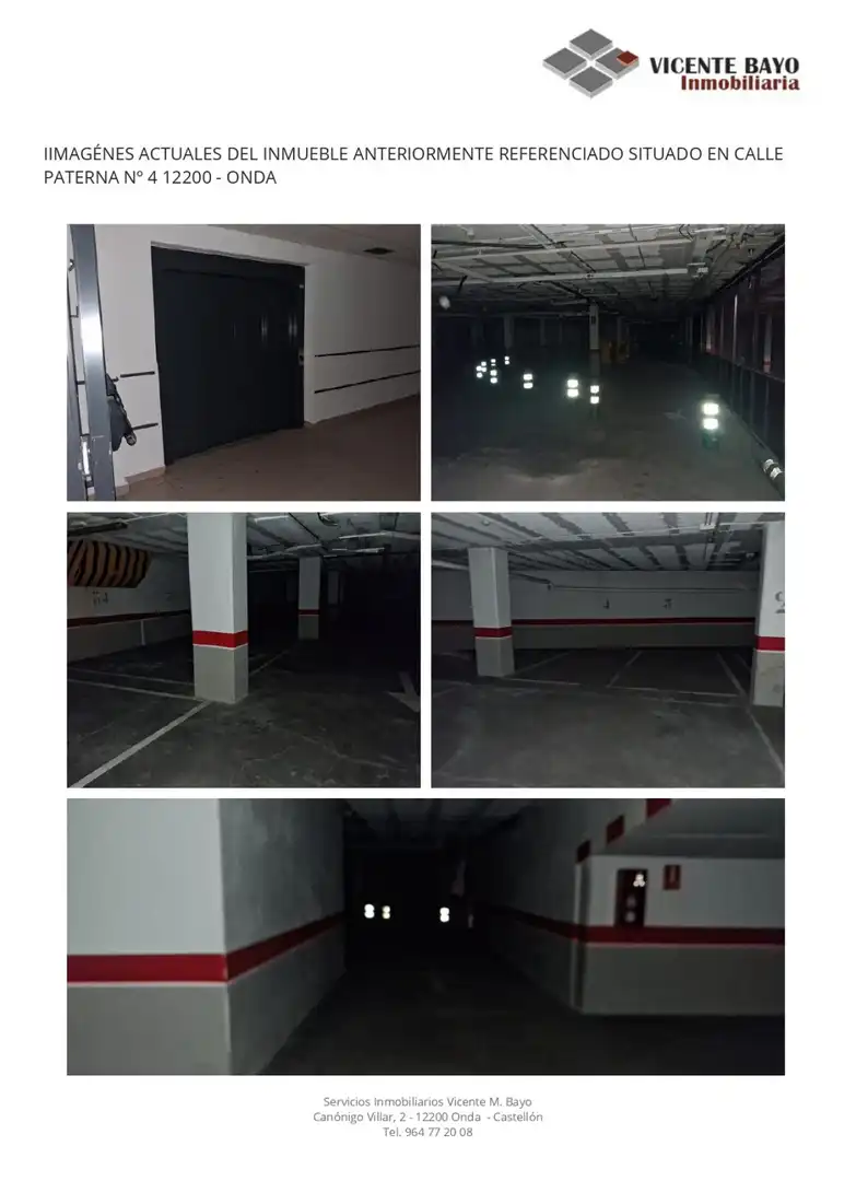 Parking of Commercial properties for rent in Onda
