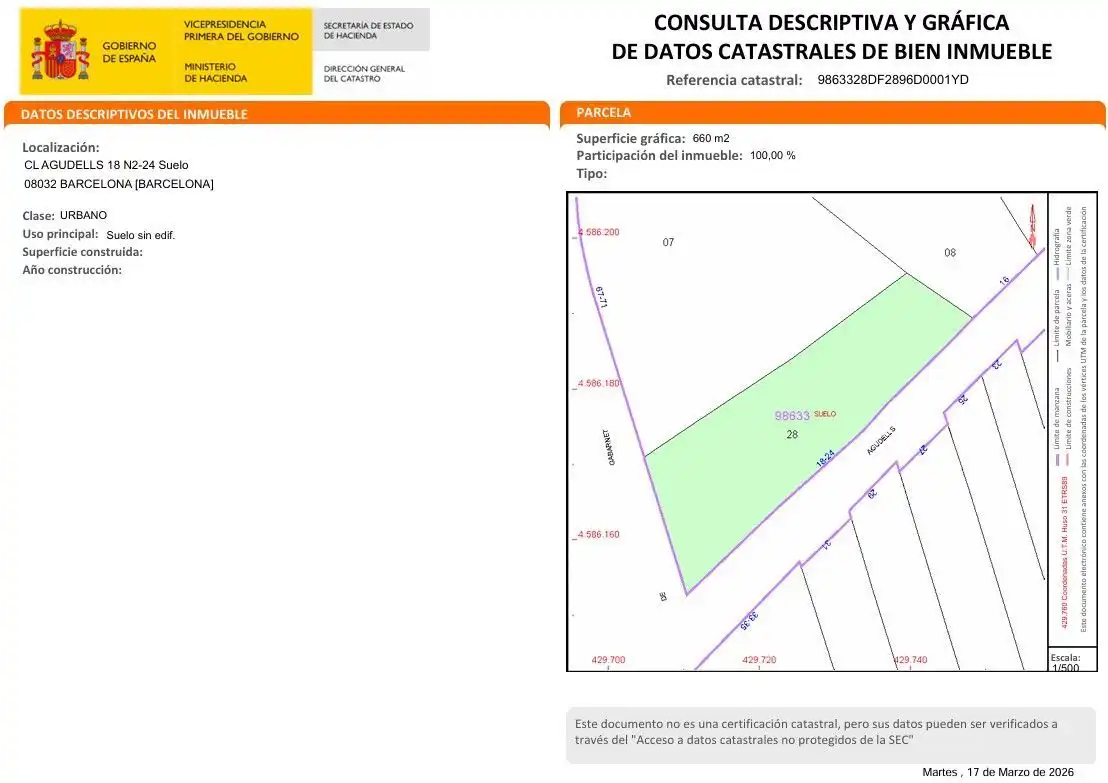 Residencial en venta en Barcelona