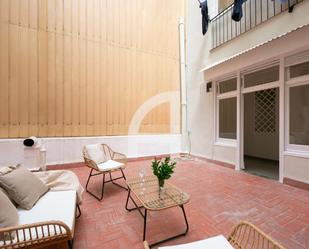 Terrace of Flat to rent in  Barcelona Capital  with Terrace and Furnished