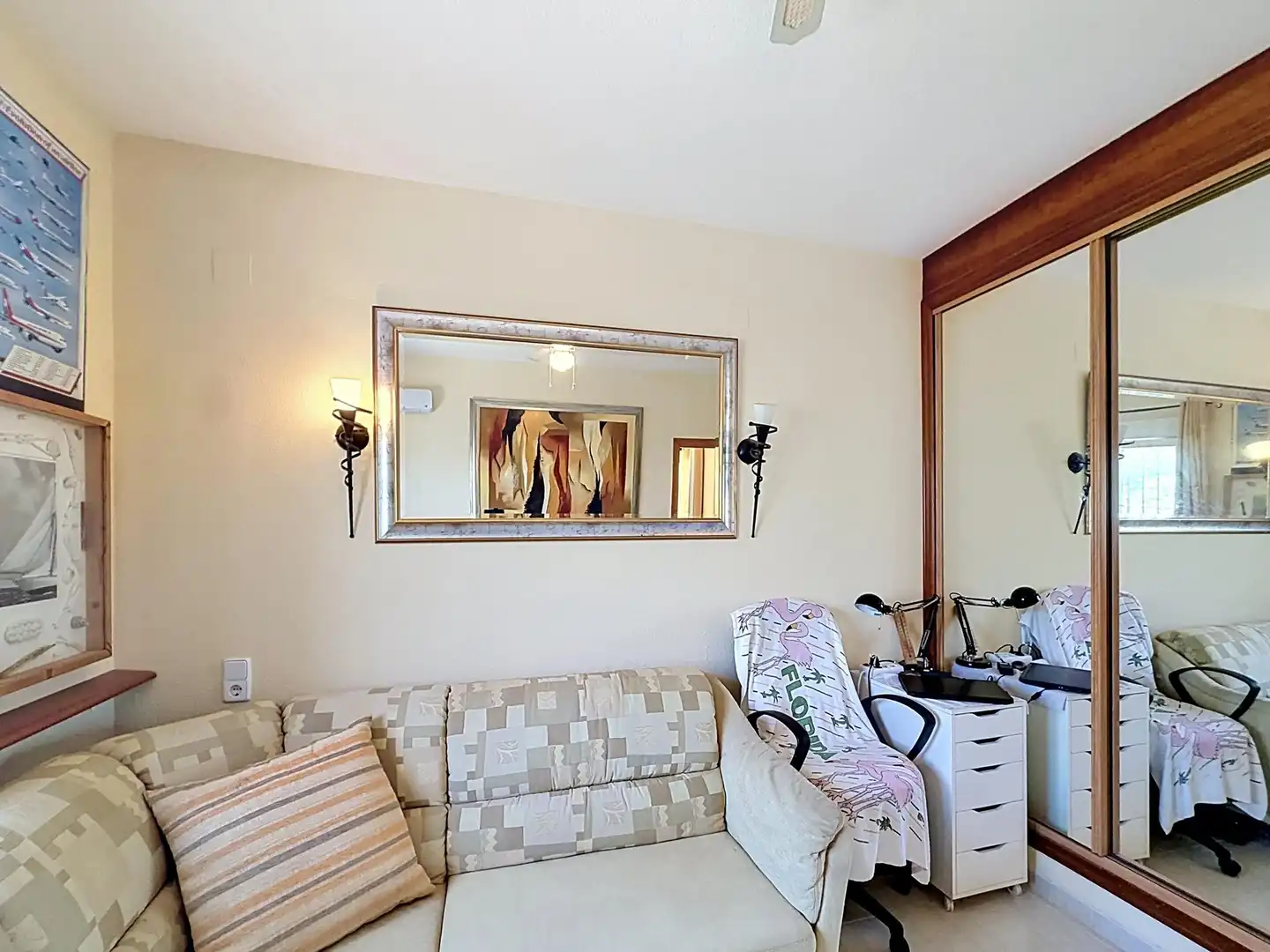 Sala de estar de Casa o chalet en venta en Benitachell / El Poble Nou de Benitatxell con Aire acondicionado, Calefacción y Jardín privado