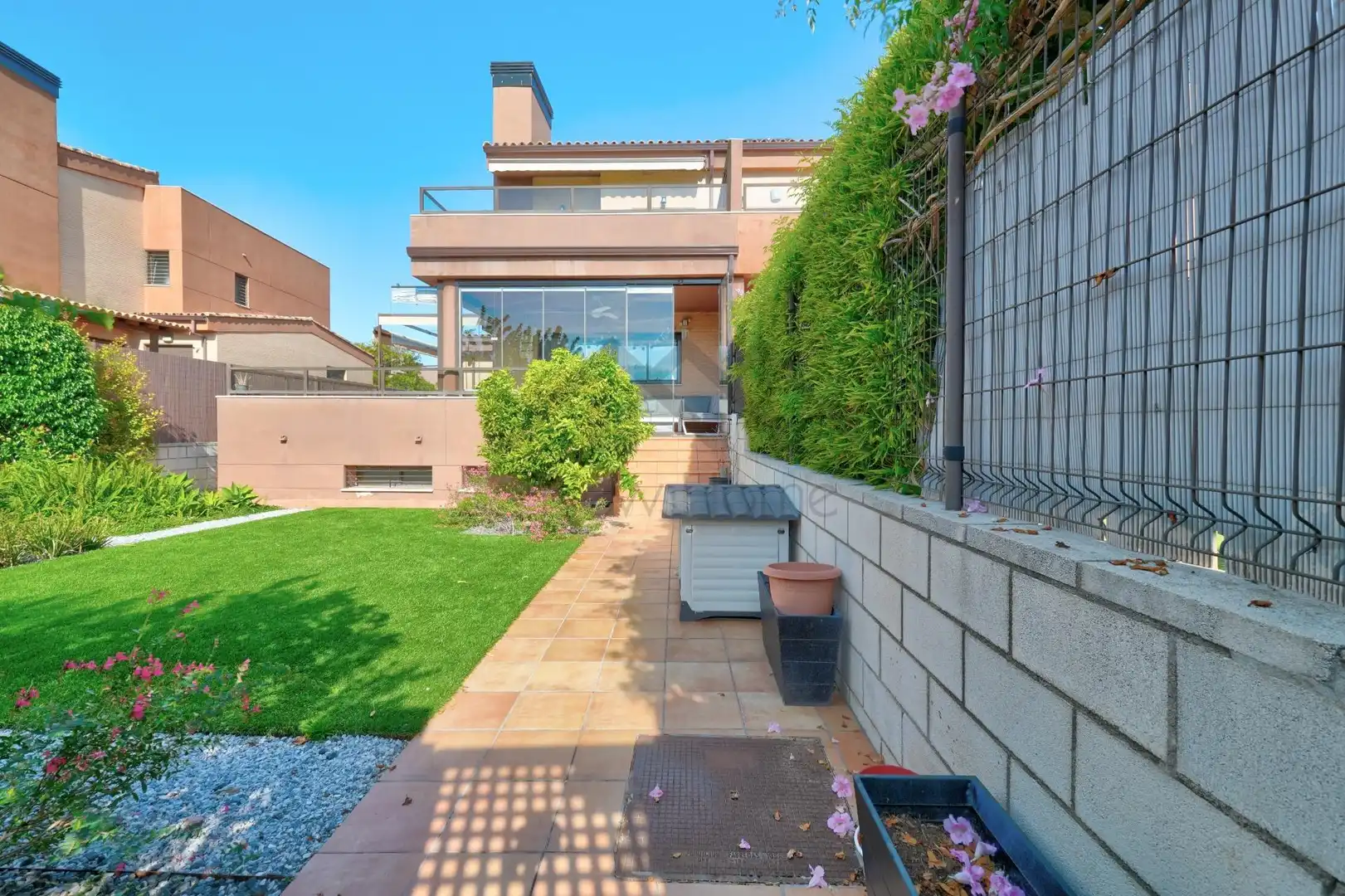 Terrace of Detached homes for sale in Bétera  with Air Conditioner, Private garden and Parquet flooring