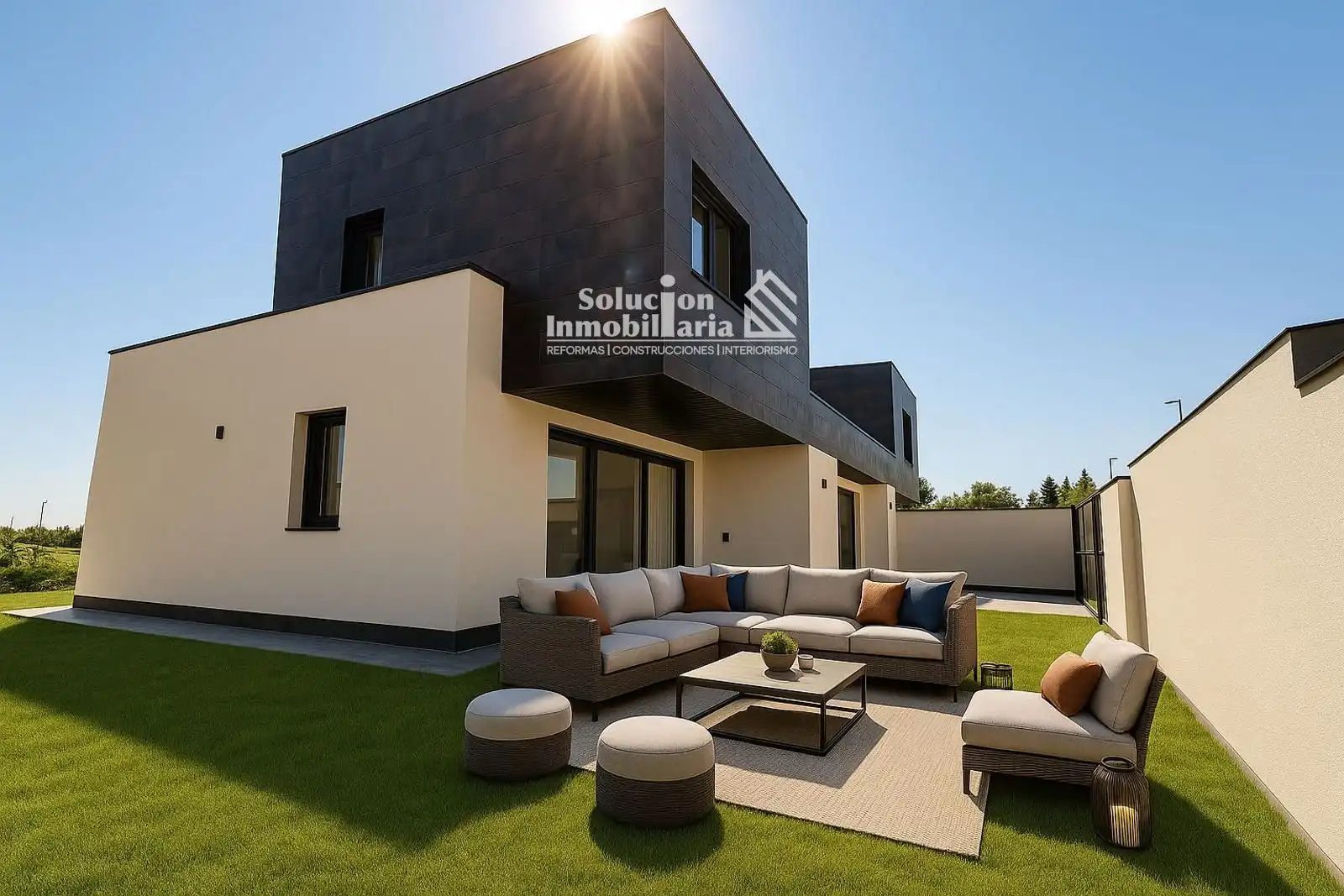 Terraza de Casa adosada en venta en Carbajosa de la Sagrada con Calefacción, Terraza y Trastero