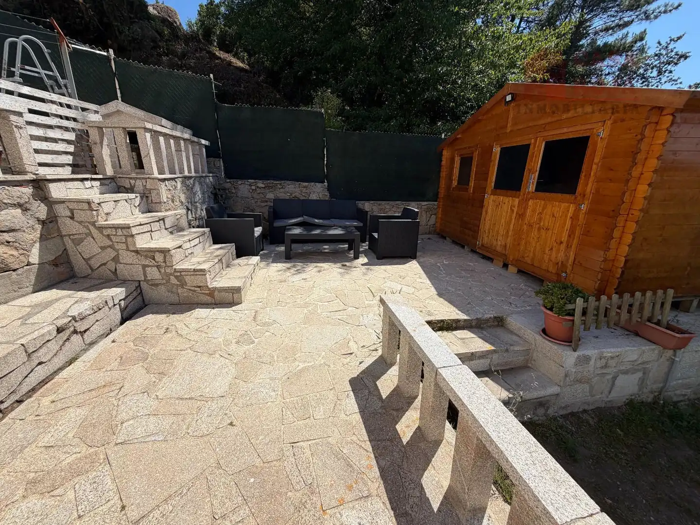 Terrassa de Casa o xalet en venda en Cangas  amb Calefacció, Terrassa i Moblat