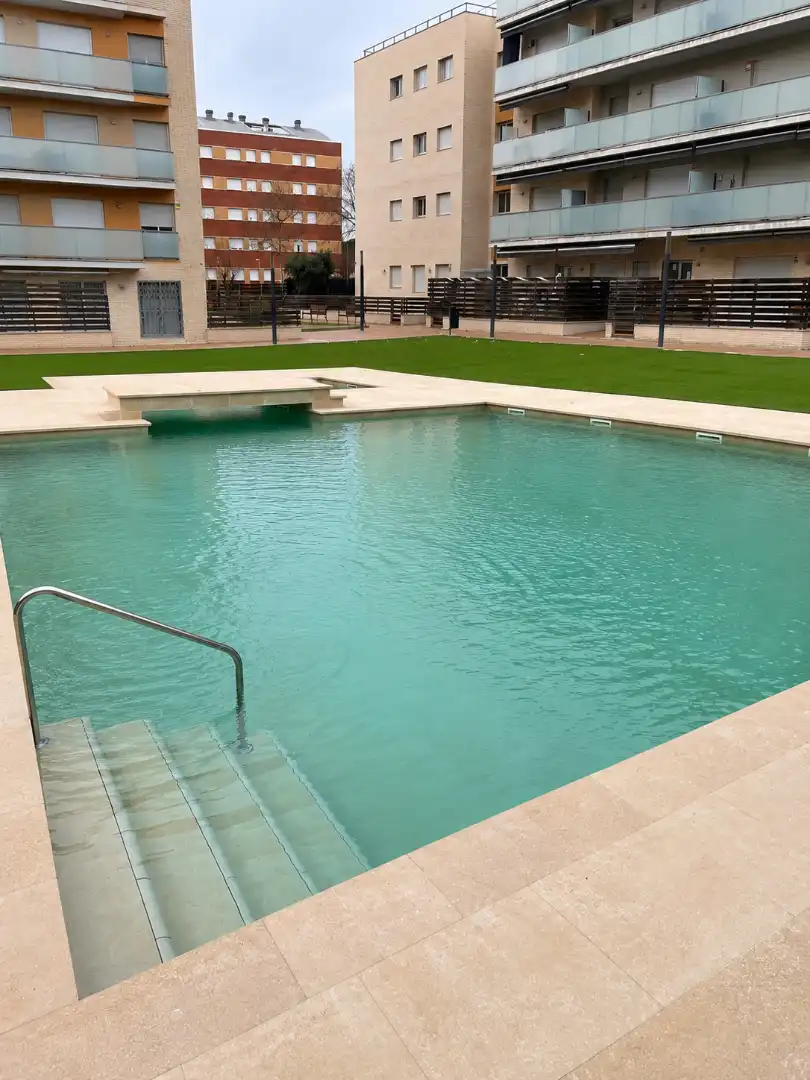 Schwimmbecken von Wohnungen zur Miete in Calonge i Sant Antoni mit Möbliert, Ofen und Waschmaschine