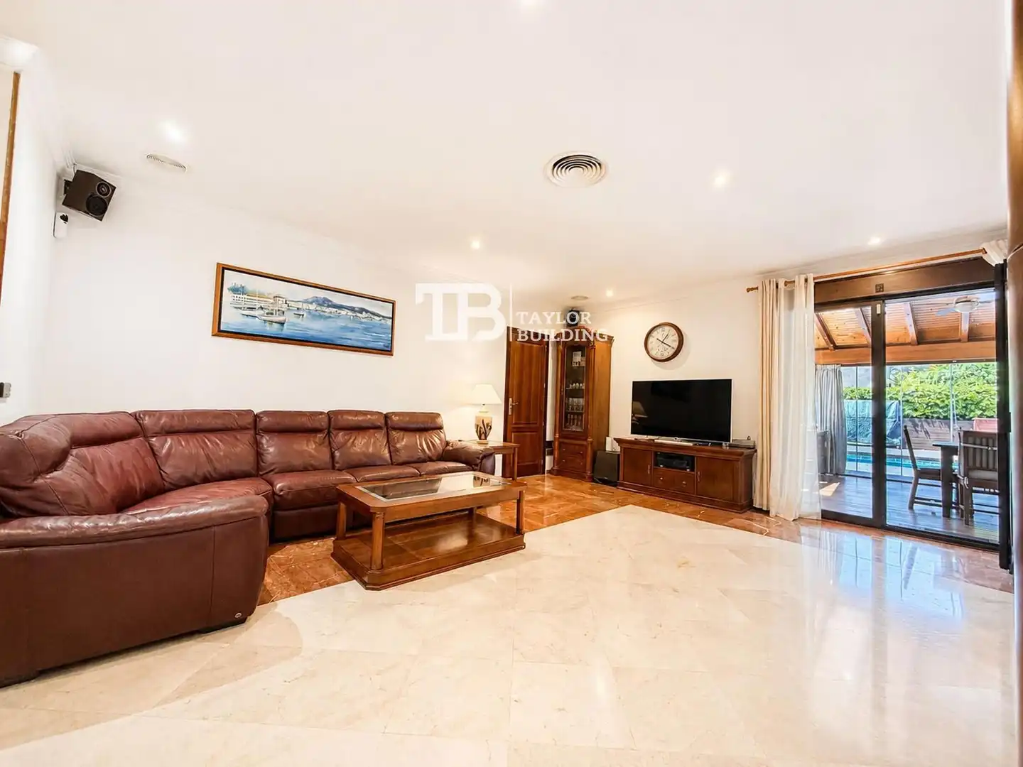 Sala d'estar de Casa o xalet en venda en Calvià amb Aire condicionat, Calefacció i Jardí privat