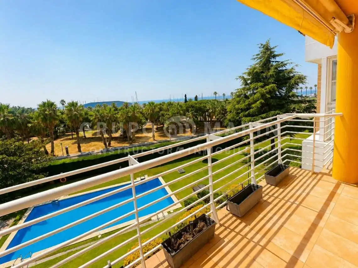 Terraza de Dúplex en venta en Sant Andreu de Llavaneres con Aire acondicionado, Terraza y Trastero