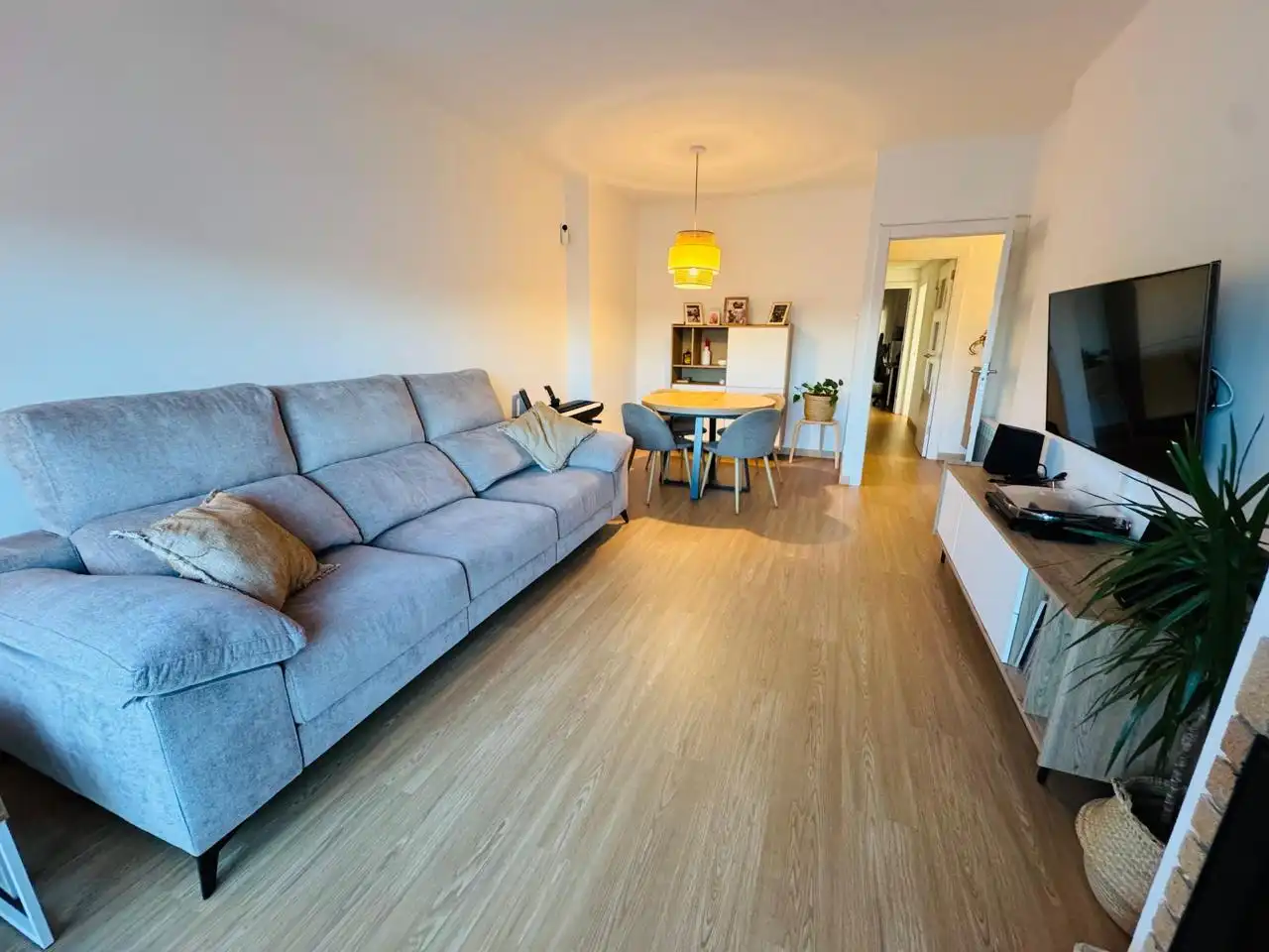 Sala de estar de Piso en venta en Sabadell con Aire acondicionado, Calefacción y Parquet