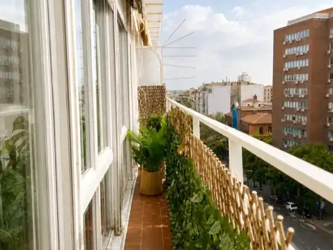 Terrassa de Pis en venda en  Madrid Capital amb Aire condicionat i Balcó